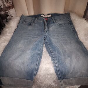 Mossimo Supply Co. Light Blue Cropped Jeans